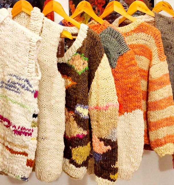 Sweaters de la colección Arcoiris